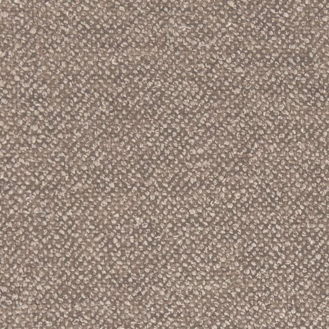 Trento Chocolate: a mocha woven fabric swatch with a flecked, chunky texture.